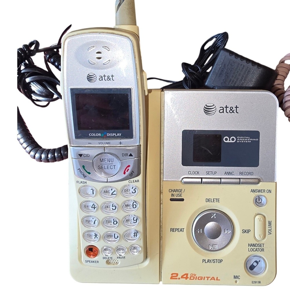 AT&T Cordless Telephone and Answering‎ Machine Model #2913B